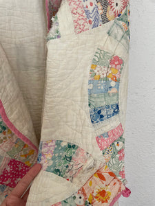 Signature Collection- Vintage wedding ring quilt coat
