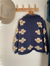 Load image into Gallery viewer, Vintage daisy cardigan
