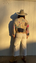 Load image into Gallery viewer, Signature Collection - cropped  collared quilt coat
