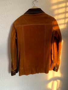 Vintage two toned suede jacket
