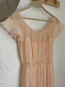 Vintage sheer lace gown