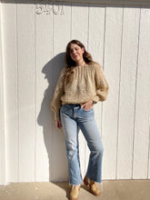 Load image into Gallery viewer, Vintage beige mohair sweater

