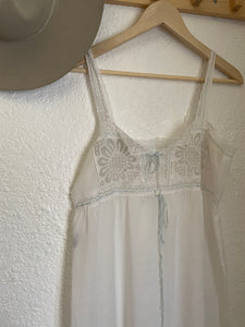 Vintage white lace dress