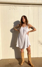 Load image into Gallery viewer, Vintage cotton eyelet dress
