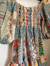 Load image into Gallery viewer, Signature Collection-feedsack quilt dress mini
